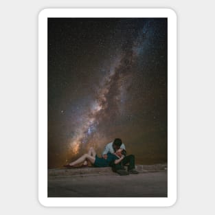 Love under the stars Sticker